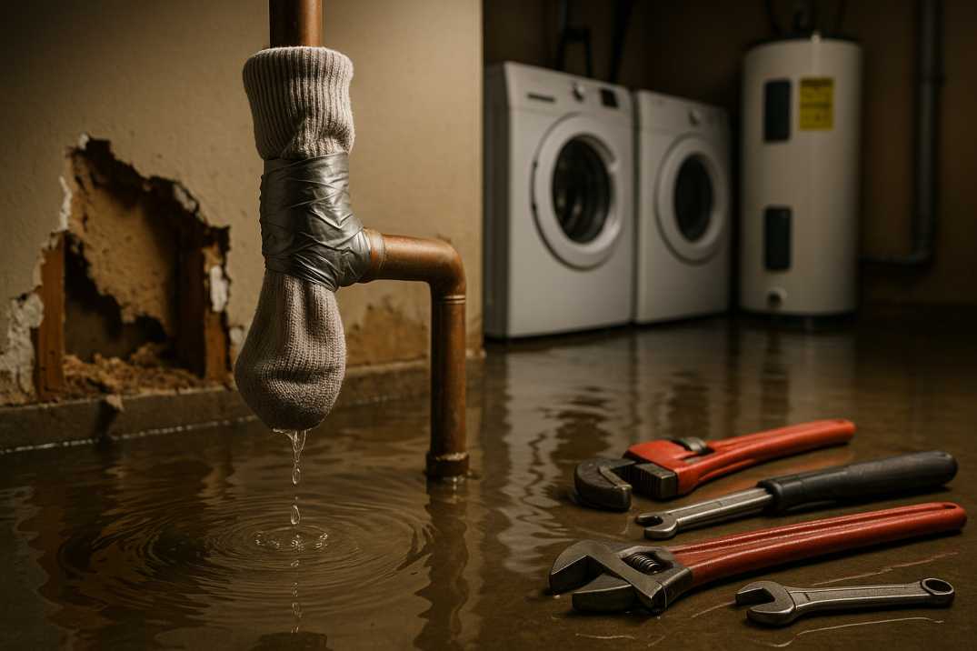 Sock Pipe Patch Disaster? Mabank’s Plumbing Fails Exposed